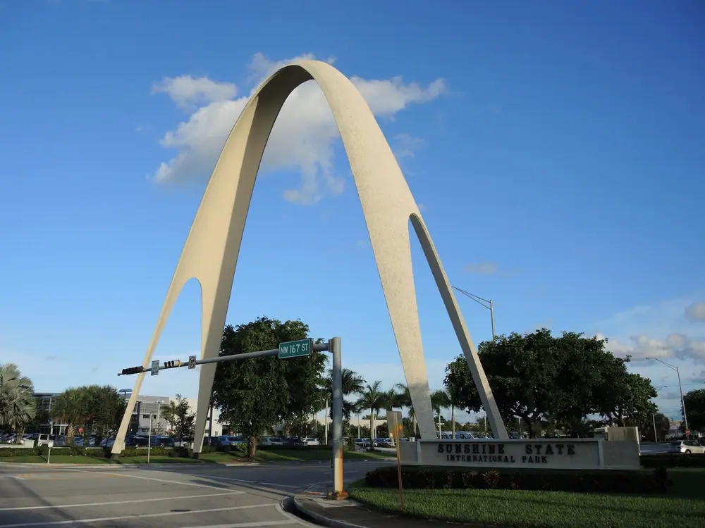 The Sunshine State Arch in Miami Gardens, FL